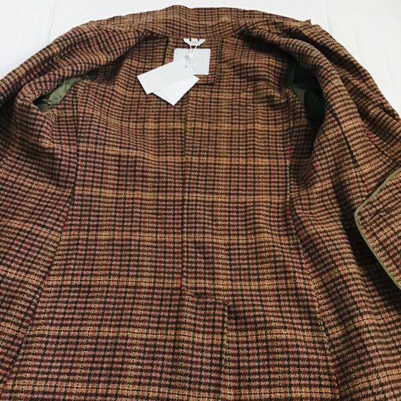 Sosken Studios Houndstooth Flare Coat - Picture 7 of 10